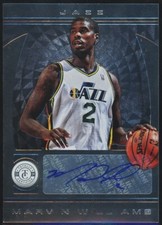 2013-14 Panini Totally Certified Marvin Williams Auto Utah Jazz #221