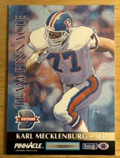 1992 Pinnacle Football Team Pinnacle Card#9 William Roberts/Karl Mecklenburg NM