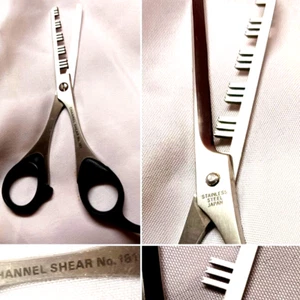Channel No. 181 Thinning Shears Scissors 5.75" Hairstyling Barber Professional - Picture 1 of 11