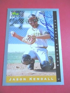 Jason Kendall - 1993 Classic Best Autographed Baseball card # 105 - Pirates - C