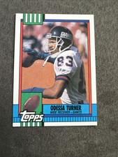 1990 Topps Odessa Turner Football Cards #61