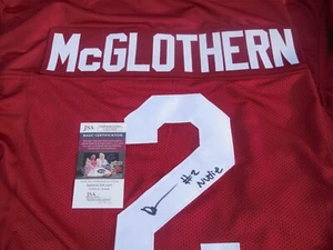 Dwight McGlothern signed Arkansas Razorbacks UA jersey JSA COA - Picture 1 of 3