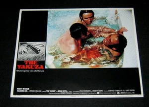 Original THE YAKUZA Lobby Card #1 ROBERT MITCHUM Ken Takakura James Shigeta - Picture 1 of 1