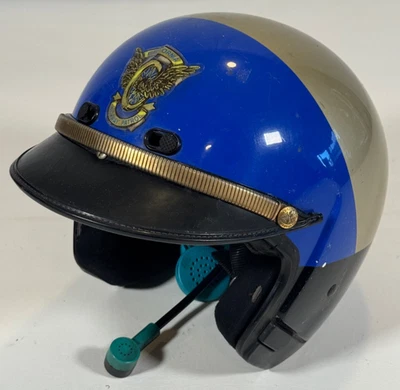 Vintage 1997 Snell California Highway Patrol CHP CHiPs Motorcycle Helmet Small - Image 1 of 4
