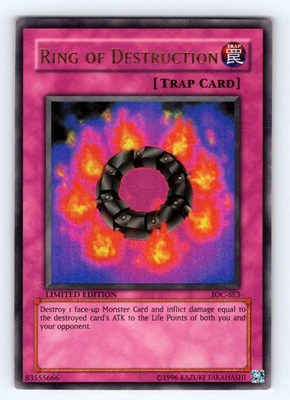 Yugioh Ring of Destruction IOC-SE3 Ultra Rare - VLP-NM 💎 - image 1 of 2