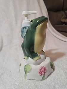Vintage Frog Soap Dispenser By Allure 1999. Croaks And Ribbets When Dispensing! - Picture 1 of 8