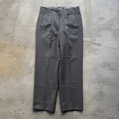 Pantalones de vestir vintage años 50 GABARDINE a rayas 36x32 inspirados en tootie Foto 1 de 4