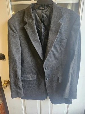Blazer Traje Jos A Bank 100% Cachemira 42L Gris Foto 1 de 4