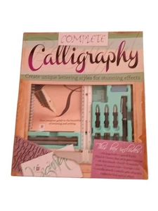 Complete Calligraphy Hinkler 18 piece Art Kit with 64 page Booklet New - Picture 1 of 16
