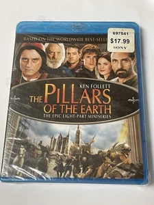 The Pillars of the Earth (Blu-ray Disc, 2010, 3-Disc Set) New Sealed - Picture 1 of 4