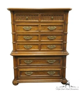 THOMASVILLE Kenilworth Collection Rustic European Style 43" Chest on Chest 27... - Picture 1 of 10