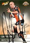 Signed 2012 Wests Tigers NRL Select Champions Card - Liam Fulton
