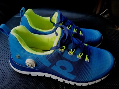 Reebok Zpump Fusion Running Shoes Sneakers Blue Size 5, Pre-owned - Image 1 of 4
