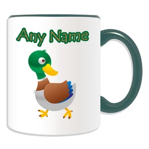 Personalised Gift Mallard Duck Mug Money Box Cup Animal Insect Design Theme Cute - Picture 1 of 21
