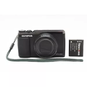 Olympus Stylus SH-50 fotocamera digitale 16 MP 24x zoom colore nero usata dal Giappone - Foto 1 di 12