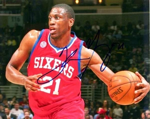 Autographed 8x10 THADDEUS YOUNG Philadelphia 76ers photo - w/ COA - Picture 1 of 1
