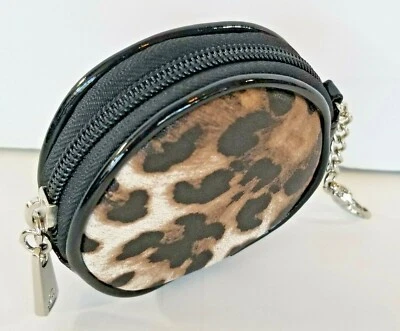 BN GRACE ADELE ESTAMPADO LEOPARDO MONEDERO MONEDERO BOLSO CLIP EN ACCESORIO Foto 1 de 4