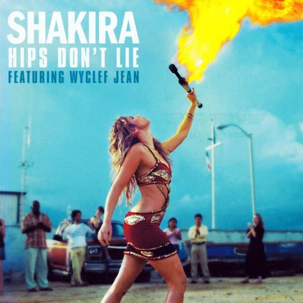 Shakira Featuring Wyclef Jean – Hips Don't Lie CD Single  Like New - Image 1 of 1