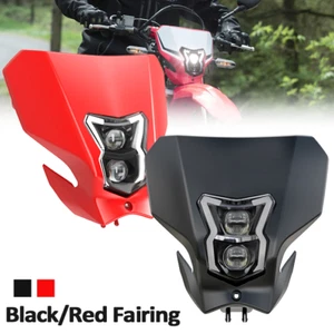 LED E24 Waterproof  Headlight Assembly With Fairing For HONDA CRF 450 L / 450 RL - Picture 1 of 18