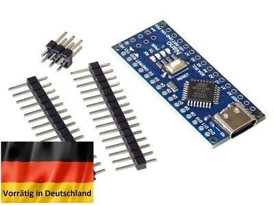 Arduino Nano V3.0 USB Type-C | Spedizione Gratuita dalla Germania - Immagine 1 di 4