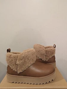 Ugg Australia Womens Alina Ultra Mini Curled Platform Boot Size 9 NIB - Picture 1 of 6