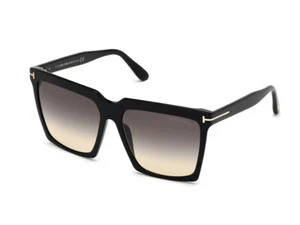 TOM FORD Gafas de sol FT0764 SABRINA-02 01B Negro ahumado Mujer - Imagen 1 de 1
