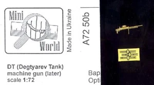 Mini World Models 1/72 DEGTYAREV TANK MACHINE GUN LATE STYLE - Picture 1 of 3
