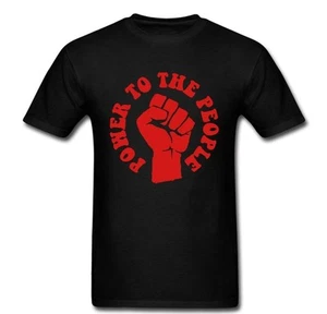 Grafikes T-Shirt Power to the People Anarchist Revolution Anti-Kapitolismus - Bild 1 von 1