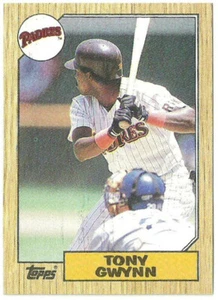 TONY GWYNN SAN DIEGO PADRES #530- TOPPS CASI NUEVO-MT 1987 - Imagen 1 de 2