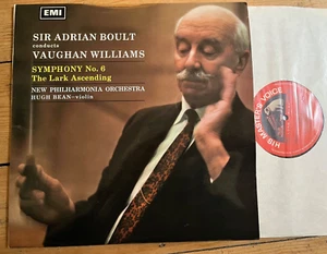 ASD 2329 Vaughan Williams Symphony no 6  Sir Adrian Boult S/C - Picture 1 of 2