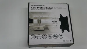 Ultra-Slim Full-Motion Articulating TV Wall Mount Bracket - For TVs 23in to 42in - Picture 1 of 2