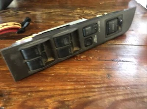 89-95 Toyota 4Runner Master Window Switch with Trim Gray - Picture 1 of 4