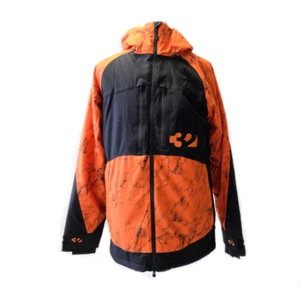 32 - Lashed Insulated Snowboard/Ski Jacket - Orange SALE - Picture 1 of 4