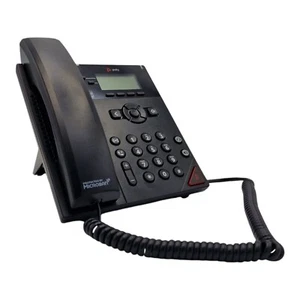 Poly VVX 150 VoIP Telefon phone 3-way call capability SDP 2 lines 911N0AA#AC3 - Photo 1/7