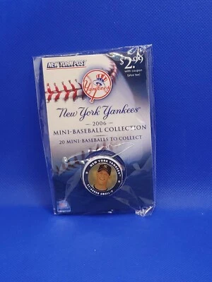 Aaron Small 2006 NY Post Mini Baseball Collection New York Yankees Pitcher Rare - Image 1 of 3