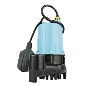1/3 PS Schwerlast Gusseisen Sumpfpumpe angebunden Schwimmerschalter Abwasserentfernung - Bild 1 von 7