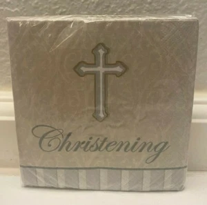 Devotion Pattern16 Beverage Napkins Confirmation Communion Christening Party  - Picture 1 of 2