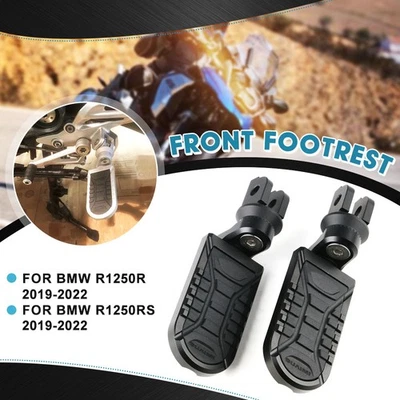For BMW R1250R R1250RS 2019-2022 Footrest Rider Adjustable Front Foot Pegs - Image 1 of 4