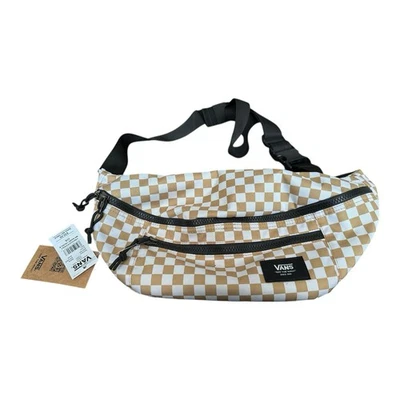 Bolso Bandolera Vans Ward Cuadros Marrón Blanco 18x7x4 COLOR RETIRADO *NUEVO CON ETIQUETAS* Foto 1 de 4