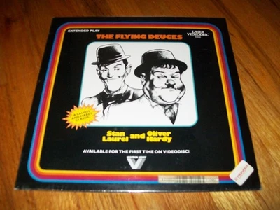 THE FLYING DEUCES Laserdisc LD BRAND NEW SEALED RARE LAUREL AND HARDY CLASSIC Foto 1 de 2