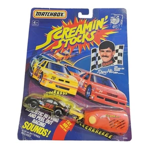Matchbox Screamin’ Stocks Davey Allison #28 Texaco Thunderbird 1992 MOC Works - Picture 1 of 6