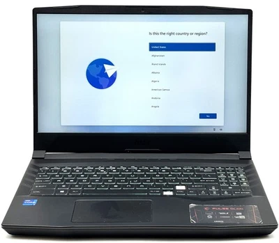 MSI Pulse GL66 - i7 - 16GB RAM - RTX 3050Ti - 512GB SSD+1TB HDD - (MISSING KEYS) - Image 1 of 4