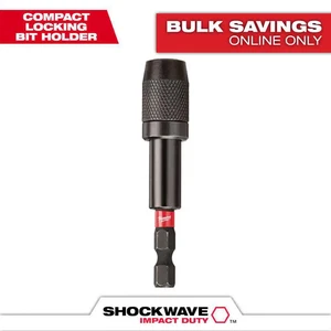 SHOCKWAVE Impact Duty 2-7/8 In. Locking Bit Holder - Picture 1 of 12