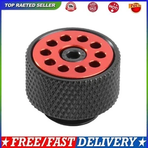 PM-JS-PQDT1 G1/4 Exhaust Plug Air Evacuation Valve for Water Cooling (Red) - Photo 1/11
