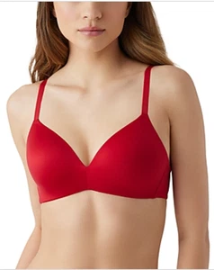 B.tempt'd by Wacoal Future Foundation Wireless Contour Bra In Haute Red Size 38D - Picture 1 of 2