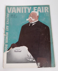 Vanity Fair Vintage Magazine June 1932 - Politics Art Humor Satire - Imagen 1 de 3