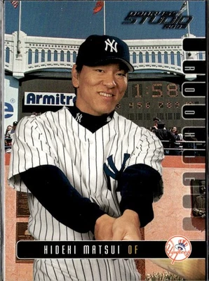 2003 Donruss Studio RC Hideki Matsui Yankees #62 - Image 1 of 2