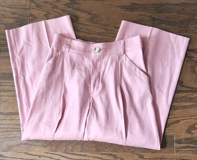 Cabi Cruise Crop 6692 Pink Linen Size SMALL New - Image 1 of 4
