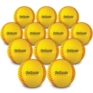 GoSports Foam Training Baseball Confezione da 12 - Taglia Regolazione - Foto 1 di 6