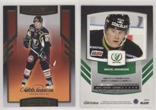 2008-09 Card Cabinet SHL Elitset Golden Blades Mikael Johansson #GB04